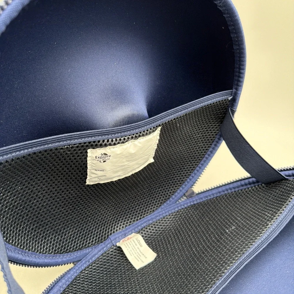Lokass Hard Shell Backpack Explore the World Circular Kids Backpack Outerspace